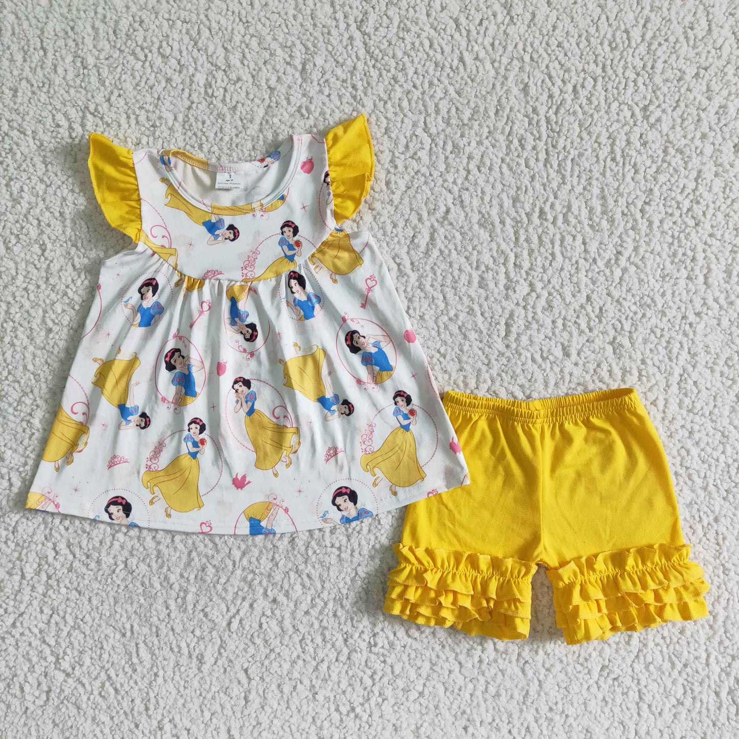 Clearance A17-5-1 Snow White yellow suit