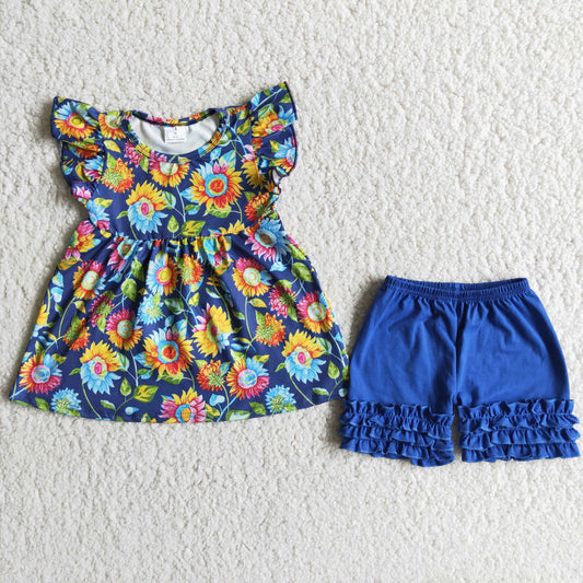 Clearance B13-13 Sunflower blue set high quality