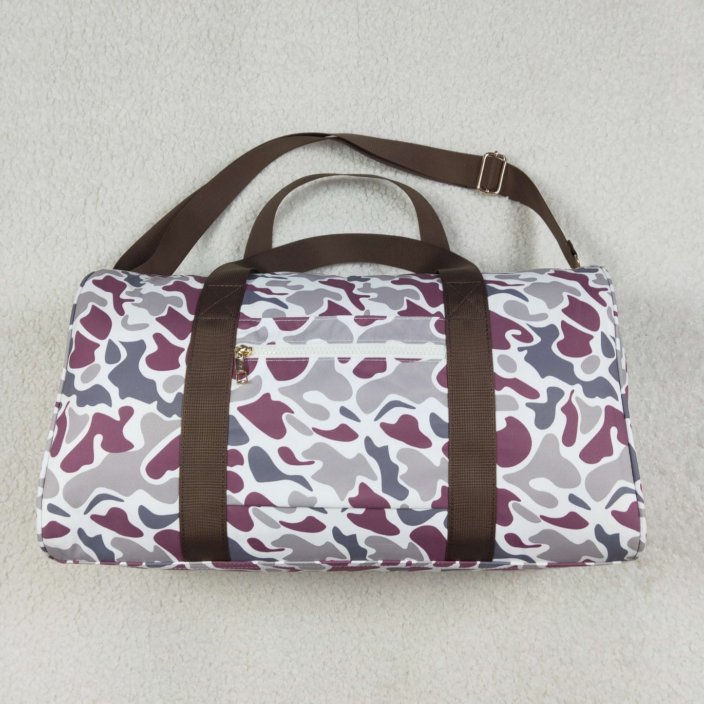 NEW BA0034 Camo Print Little Bag Travel & Gym Bag 202601 RTS
