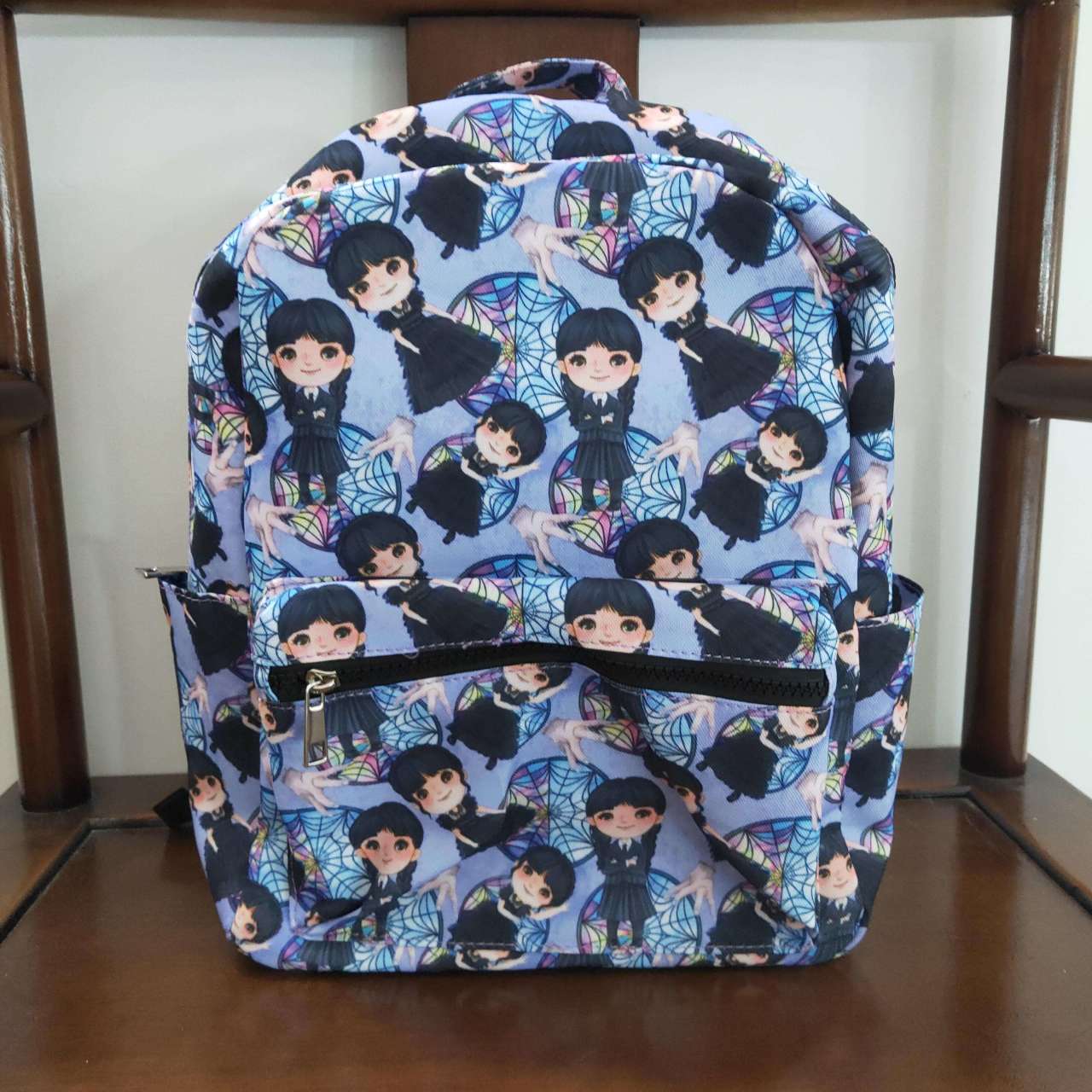 BA0055 Blue Wed Cartoon Print Little Bag Bagpack