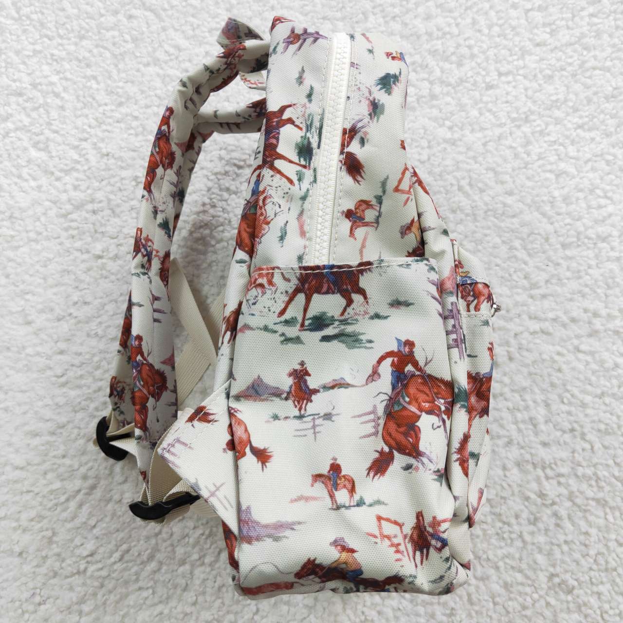 BA0059 Rodeo Cowboy Western Print Little Bag Bagpack