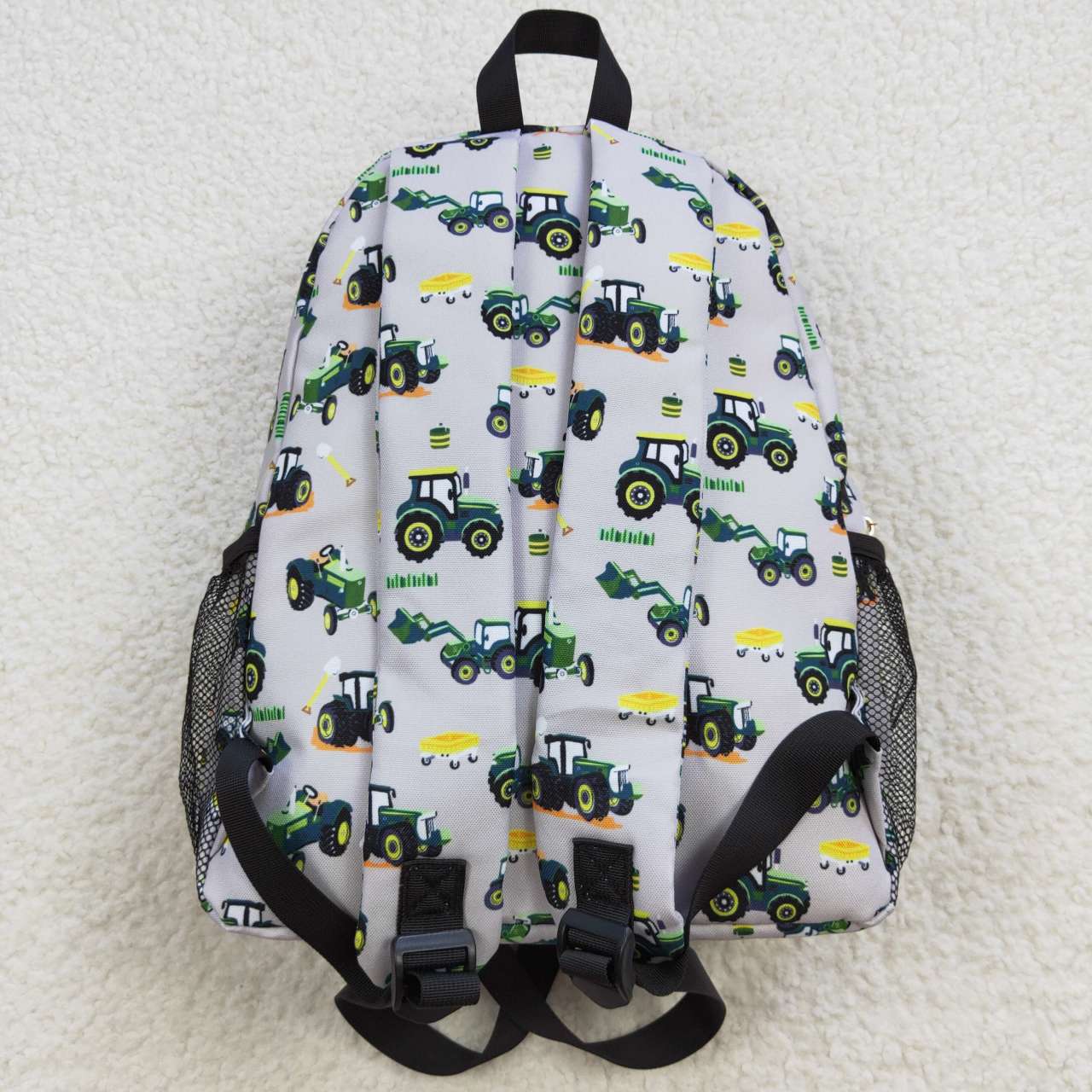 BA0085 Green Farm Truck  Print Little Bag Bagpack