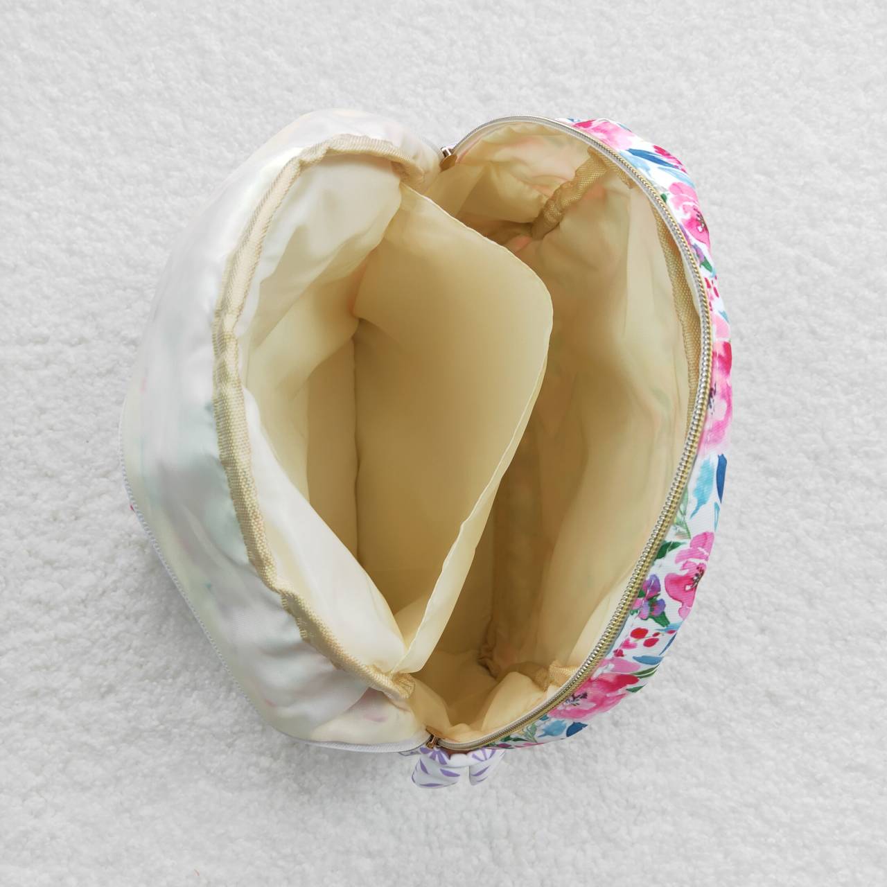 BA0101 Pink Purple Flower Ruffle Backpack 4.3*10.4*13.4 inches 202505 RTS Local Warehouse