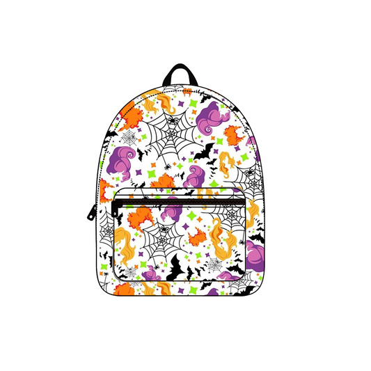 Preorder BA0118 Halloween Witch Cartoon Print Little Bag Bagpack