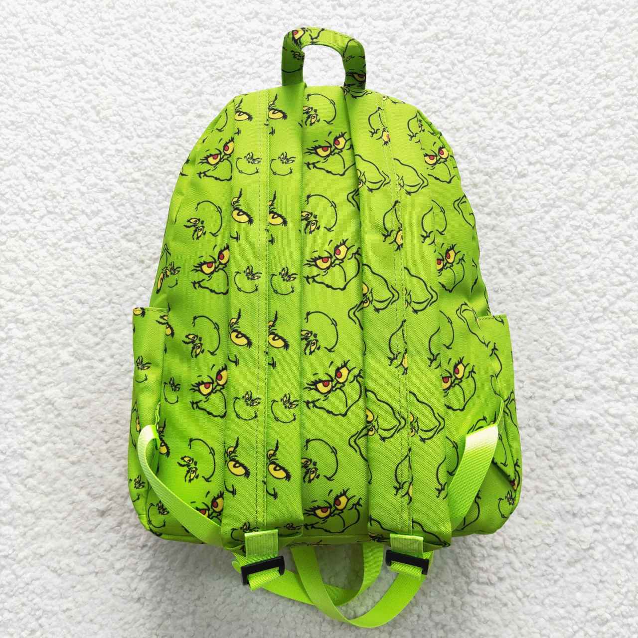 BA0119 Christmas Green Cartoon Print Little Bag Bagpack