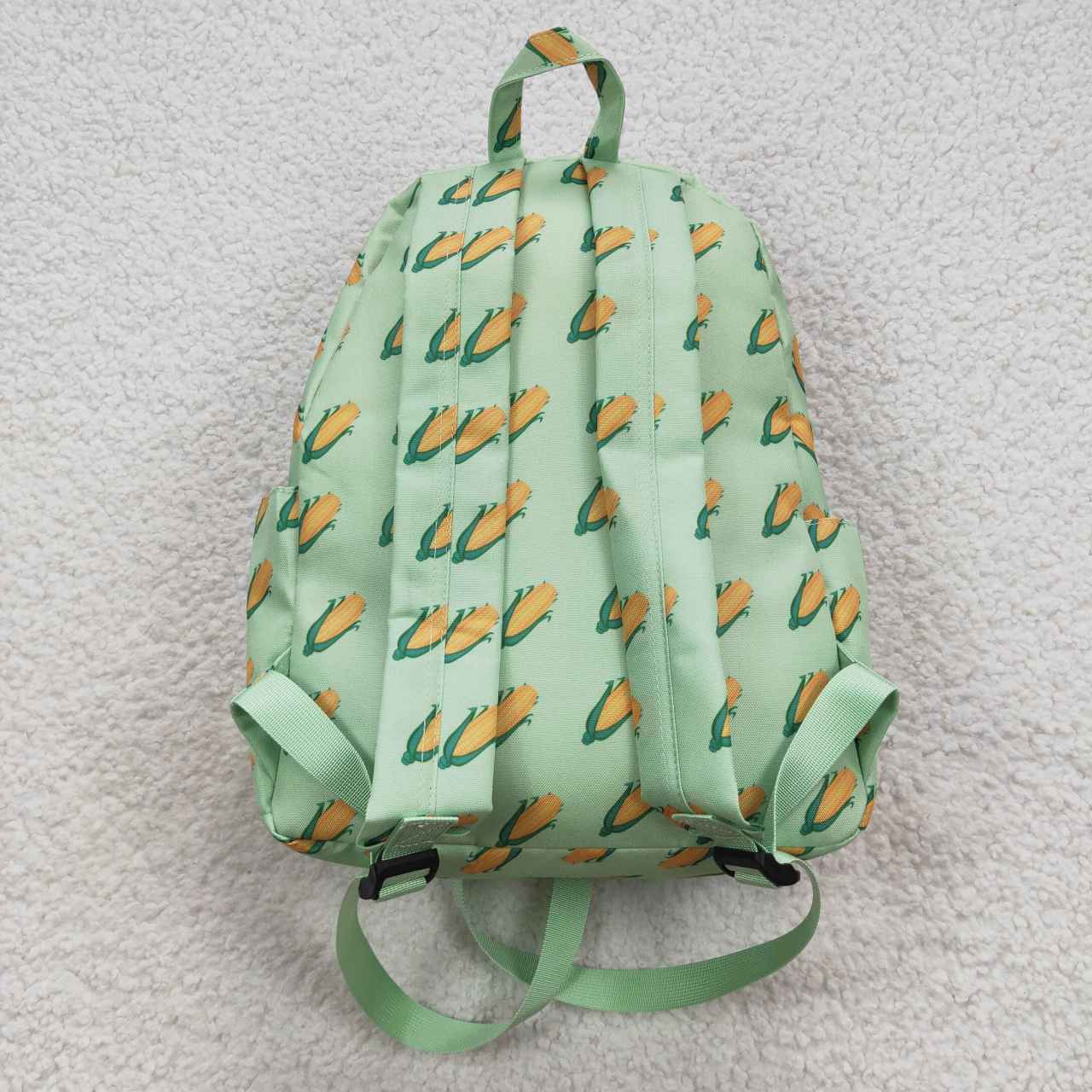 BA0120 Green Yellow Corn Print Little Bag Bagpack