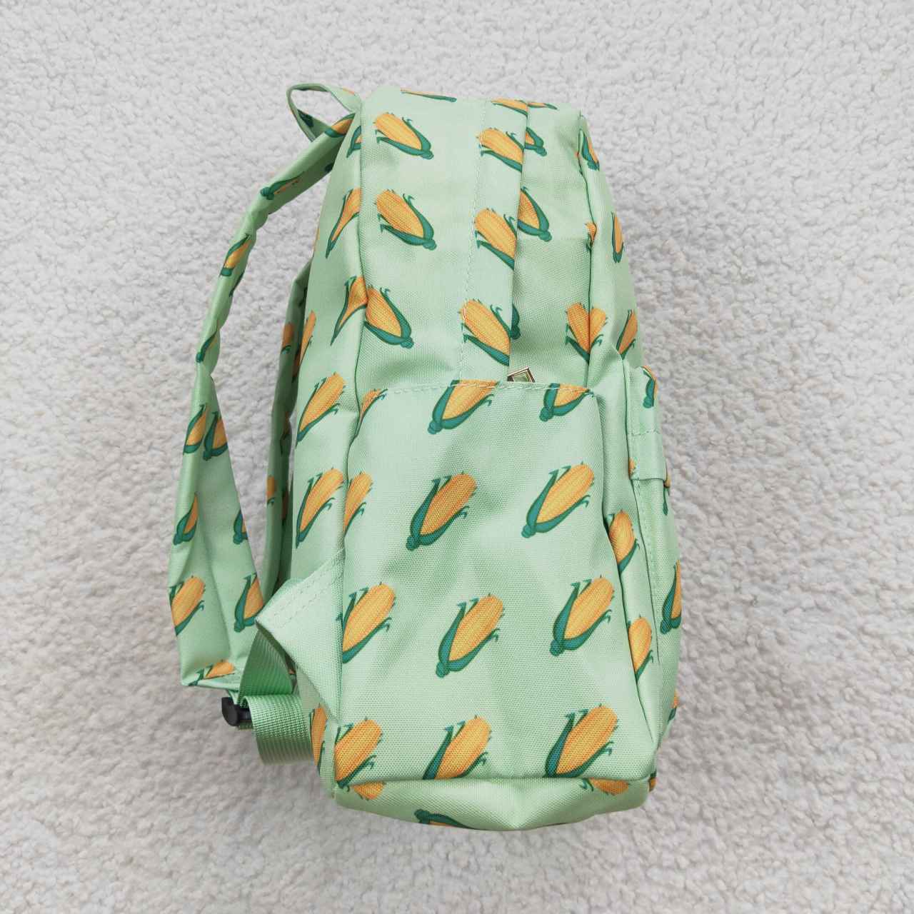 BA0120 Green Yellow Corn Print Little Bag Bagpack