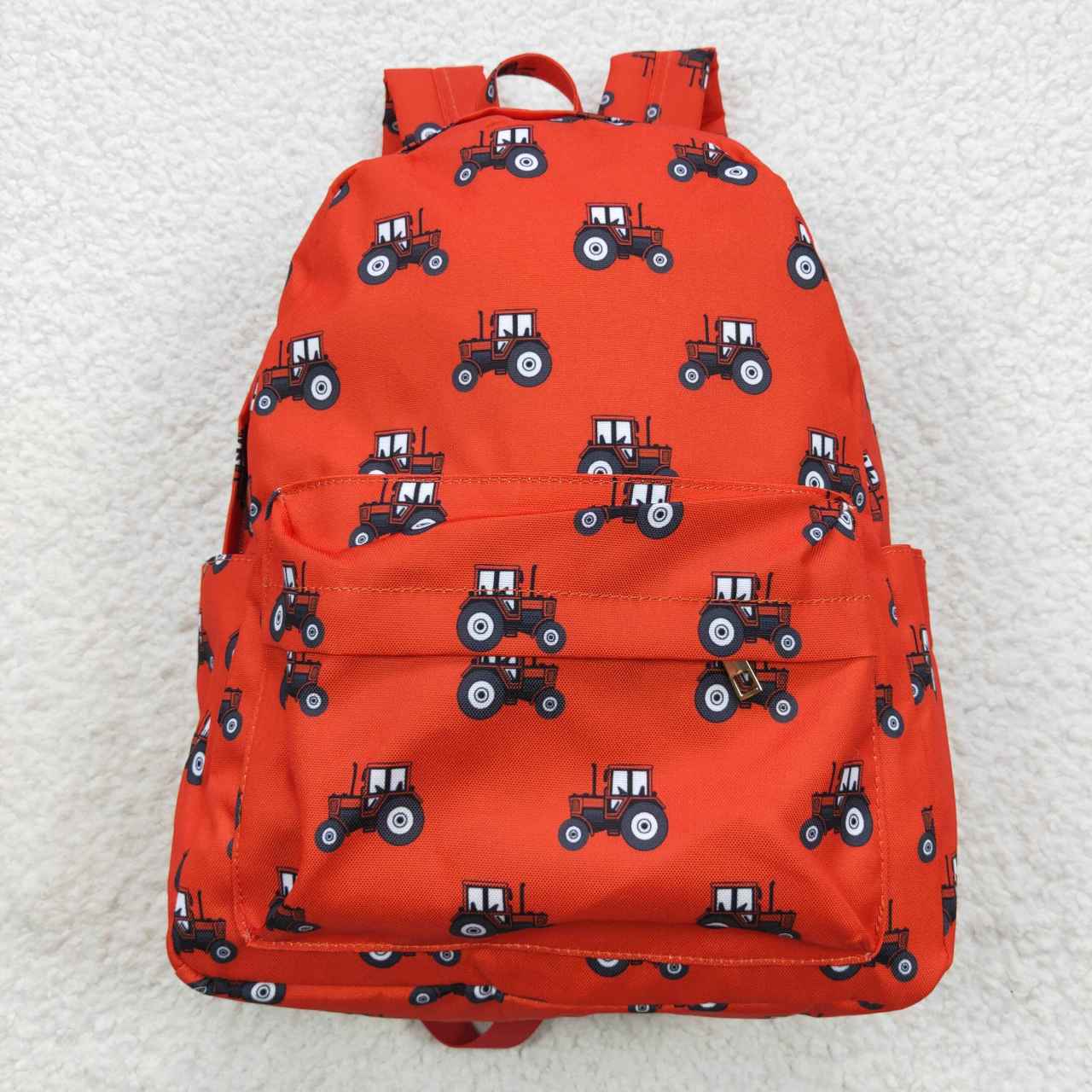 BA0122 Red Truck Print Little Bag Bagpack