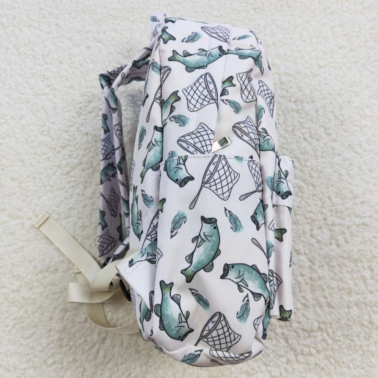 BA0123 Fishing  Print Little Bag Bagpack