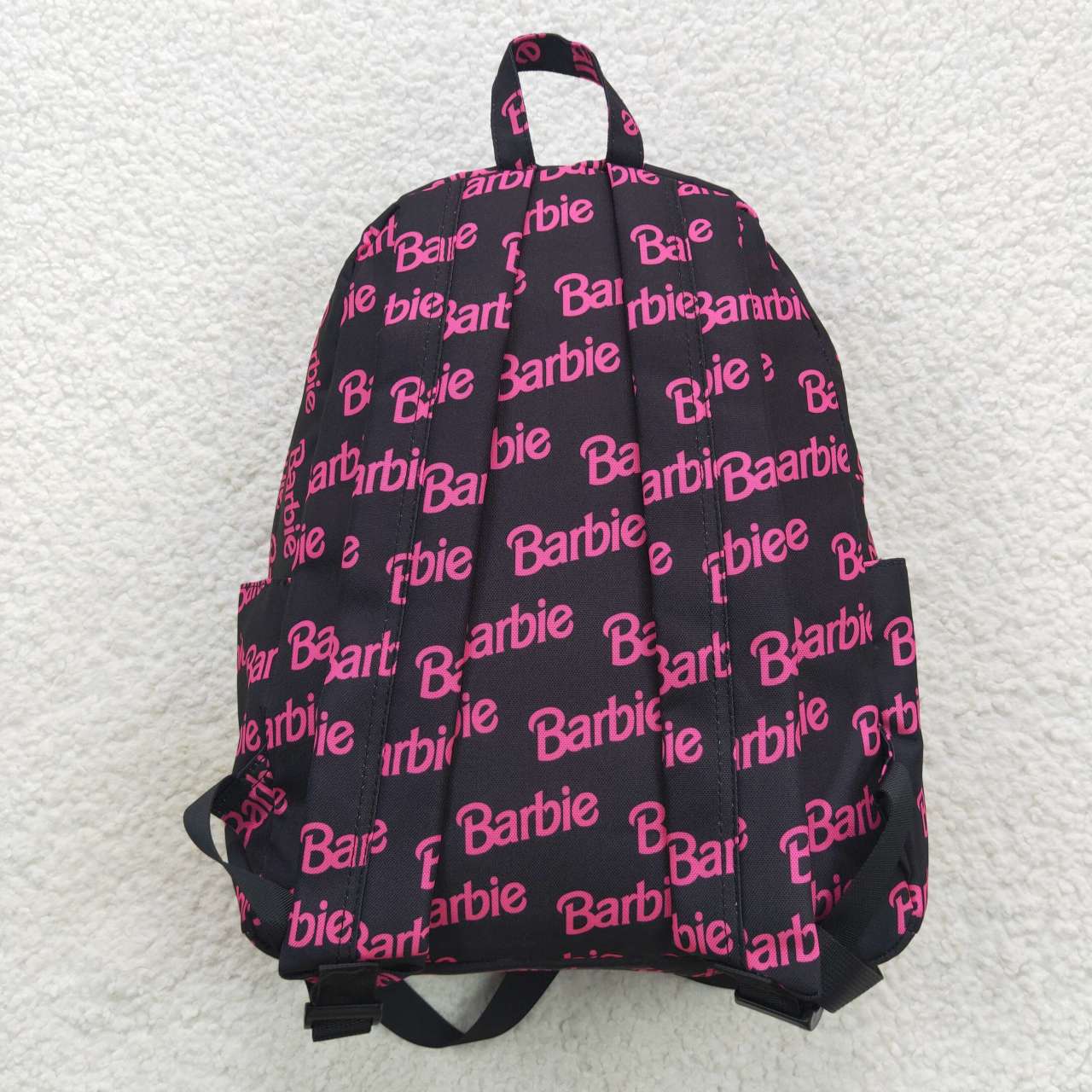 BA0137  Pink B Cartoon Print Little Bag Bagpack