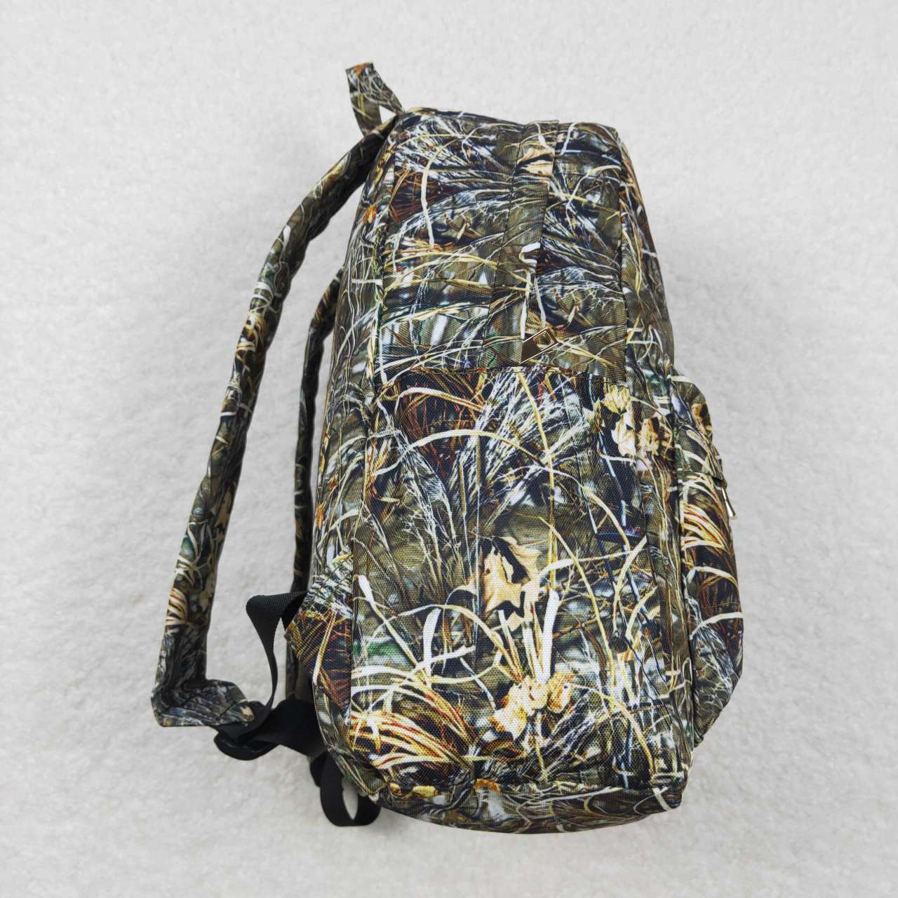 BA0139  Camo leaves Green   Print Little Bag Bagpack