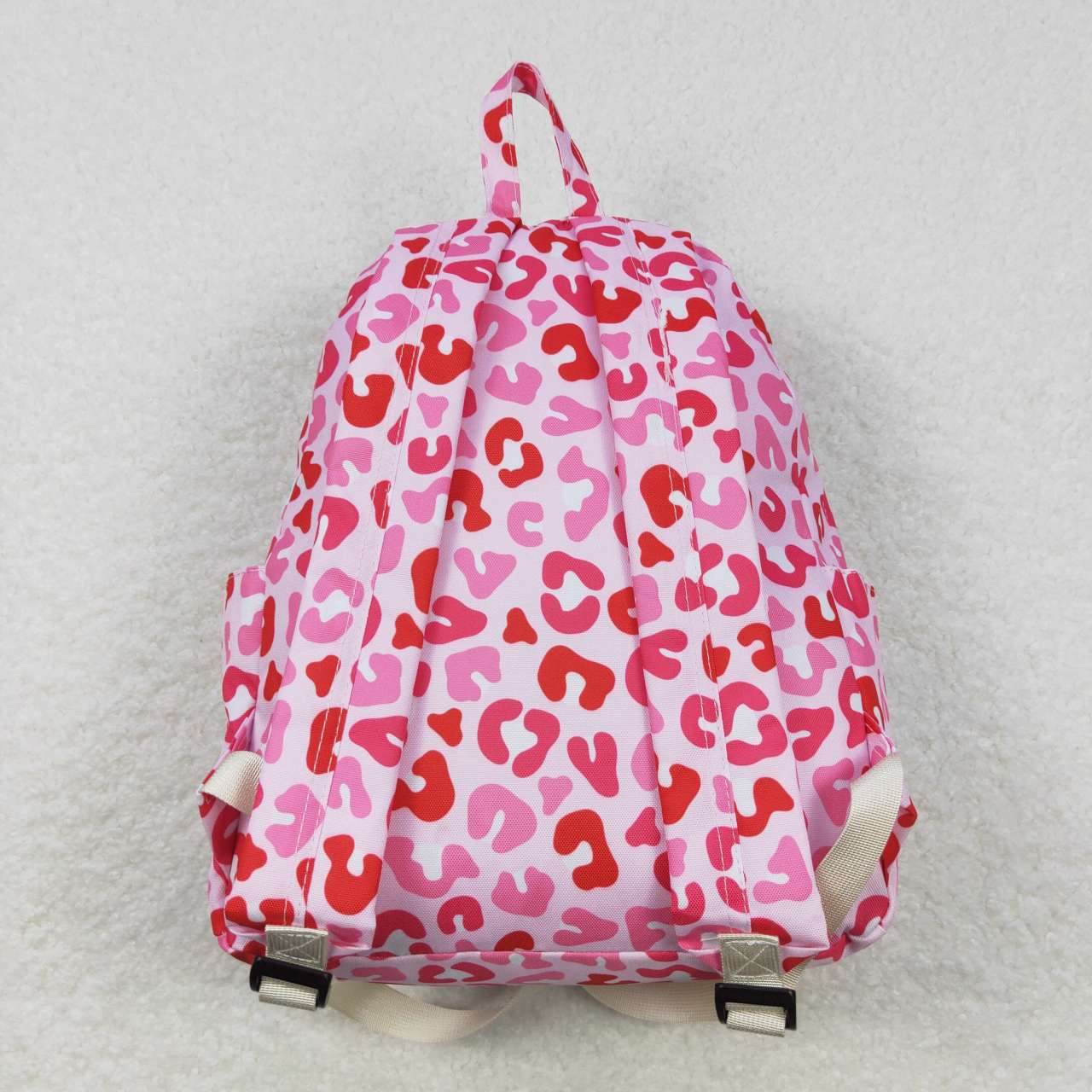 BA0150  Pink Leopard  Print Little Bag Bagpack