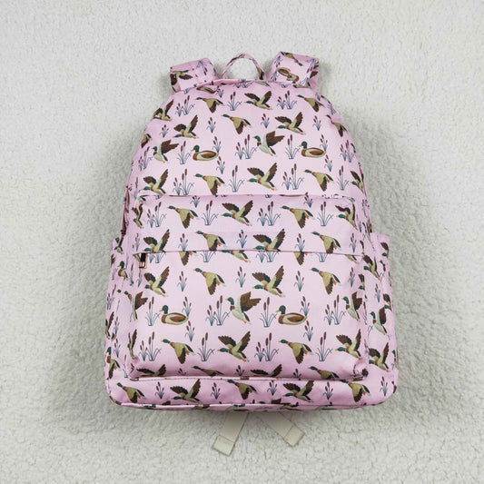 BA0202 Duck pink backpack High quality school bags for children