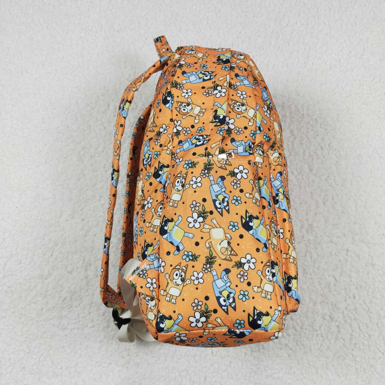 BA0213 NO MOQ bluey floral orange backpack