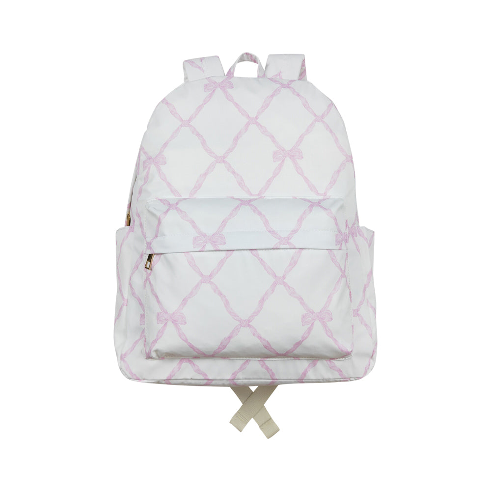 BA0225 PInk Bow Backpack western boutique  5*13.5*17 inches RTS 202412