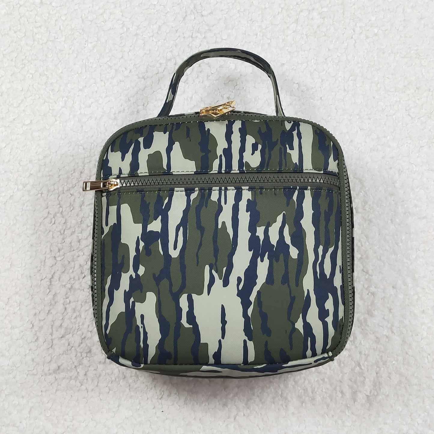 NEW BA0228 Camouflage Green meal bag lunch box bag children's backpack 202601 RTS