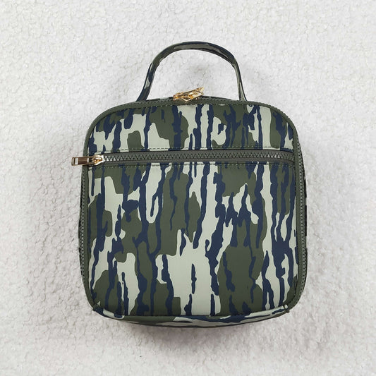 NEW BA0228 Camouflage Green meal bag lunch box bag children's backpack 202601 RTS