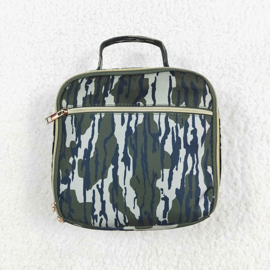 BA0228 Army Green Camo Lunch Bag 3.5*8.5*8.5 inches  RTS Ship From US Local Warehouse