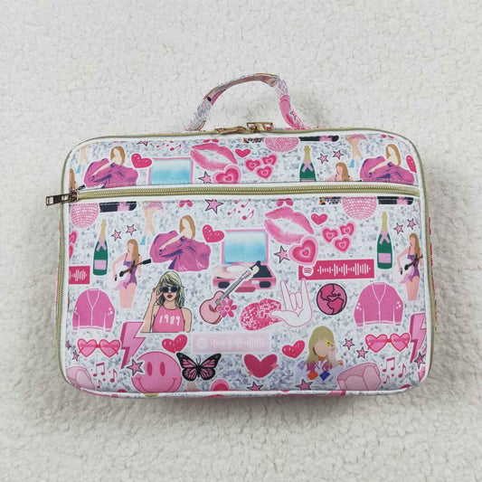 BA0235 NO MOQ taylor swift Silver meal bag lunch box bag