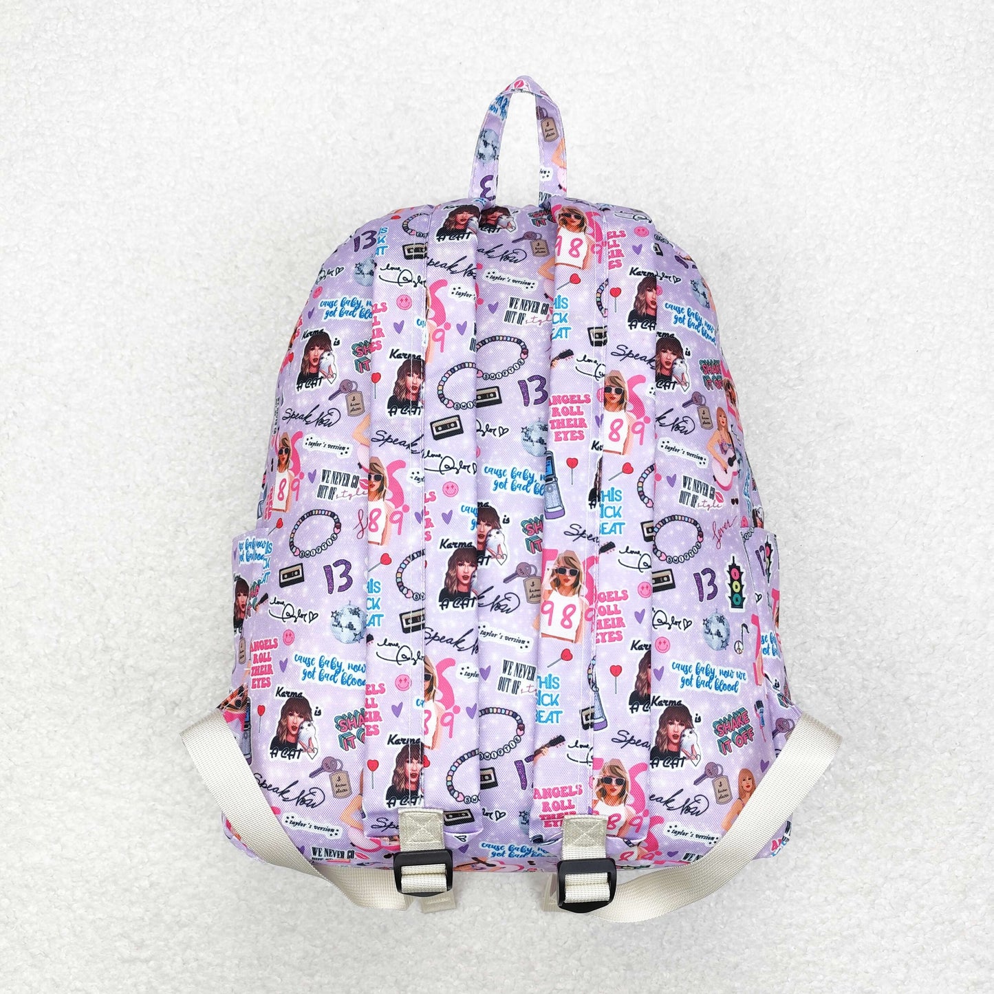 BA0238 1989 taylor Purple Backpack High quality