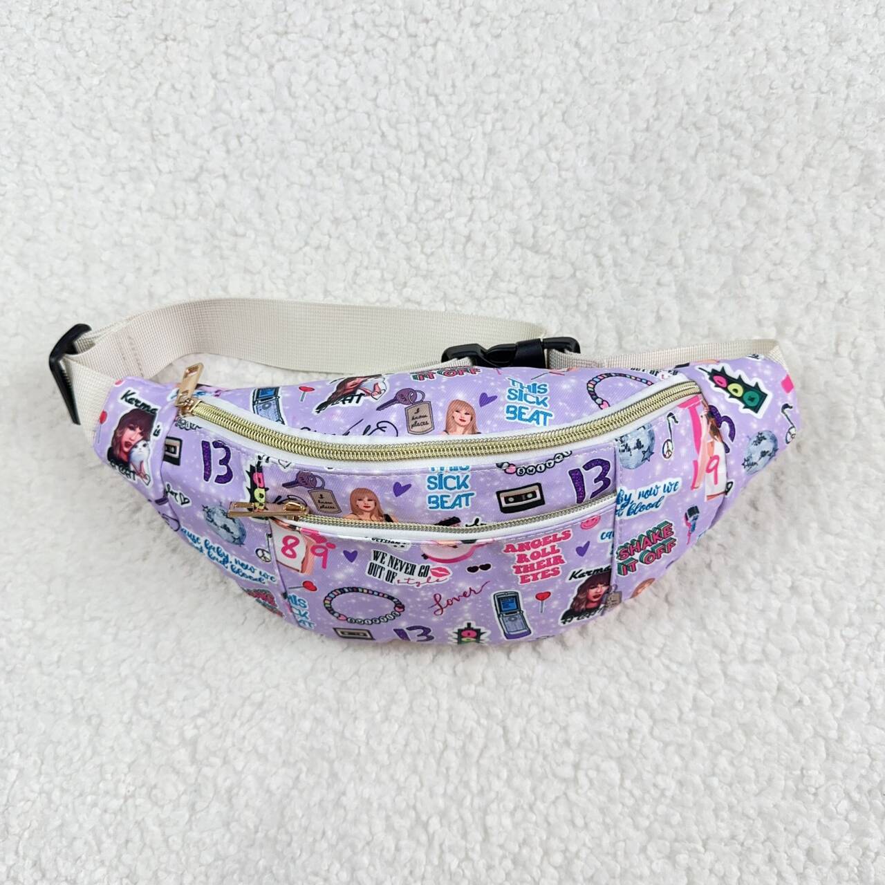 BA0253 1989 taylor purple Fanny pack