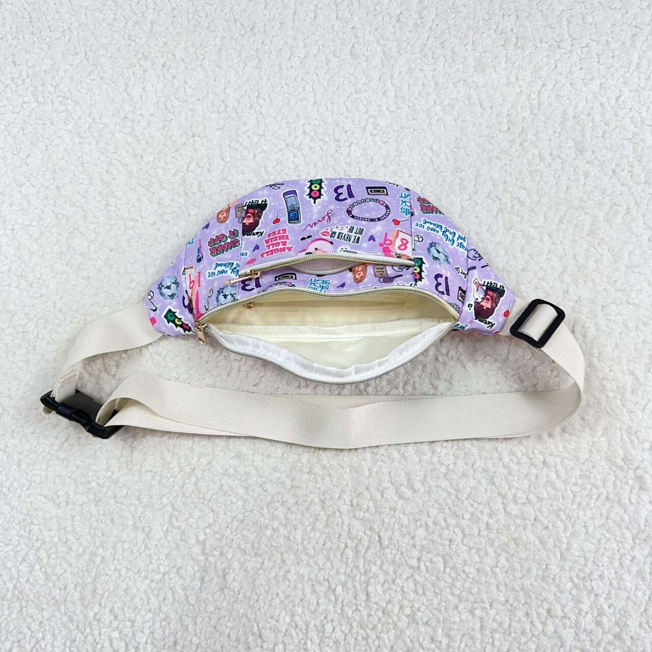 BA0253 1989 taylor purple Fanny pack