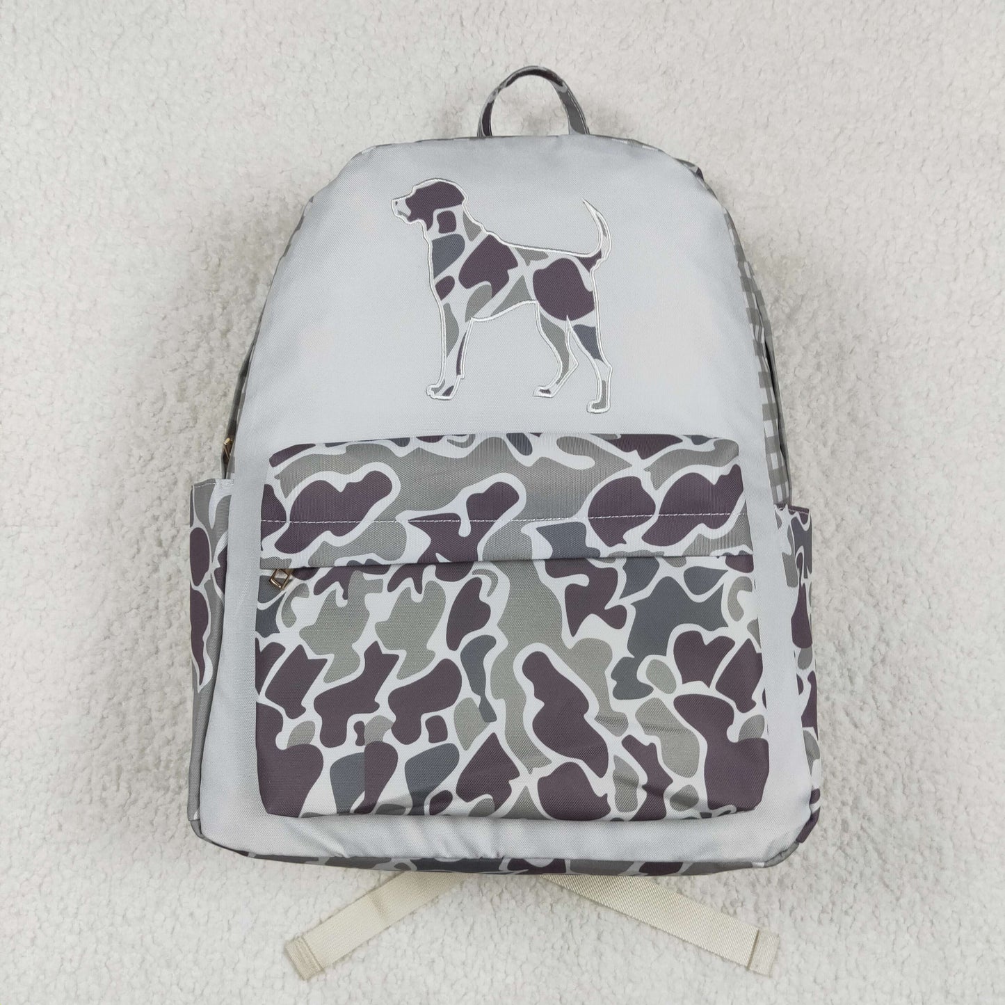 BA0268 Camouflage dog plaid backpack high quality wholesale 202504 RTS
