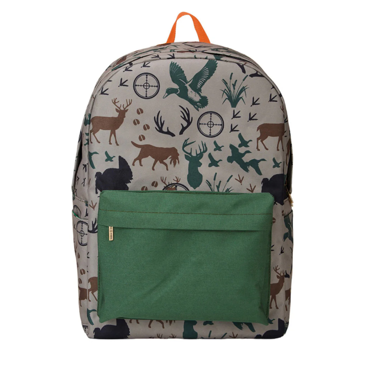 Preorder BA0272 Hunting duck deer green backpack