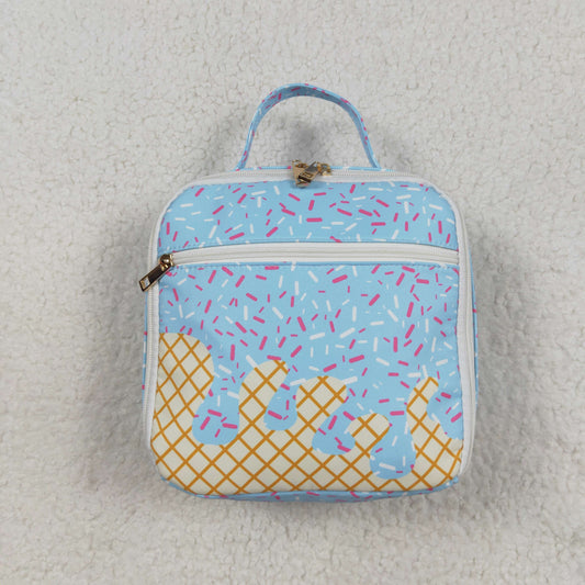 BA0296 Blue Fireworks Boutique Lunch Bag handbag 5*8.5*8.5 inches 202504 RTS 202507