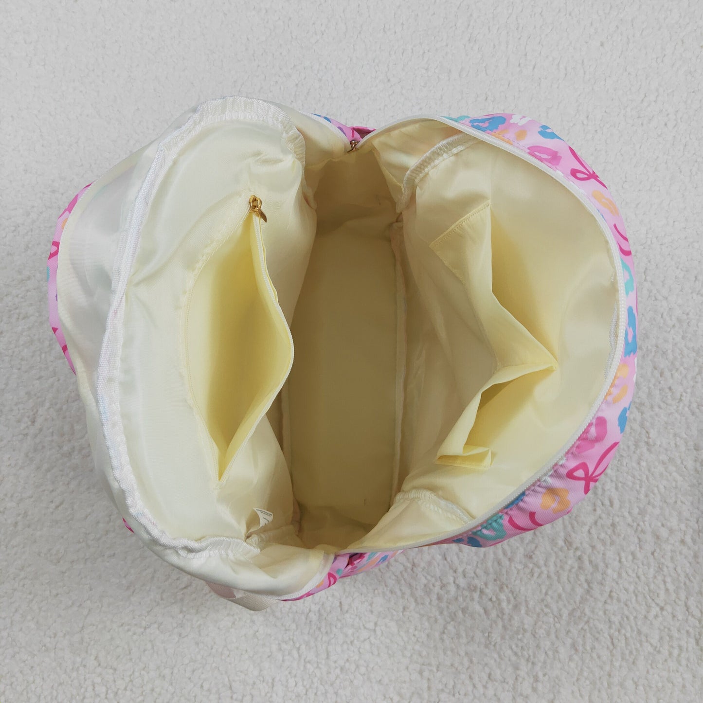 BA0319 Colored Bows Pink Backpack 202508 RTS