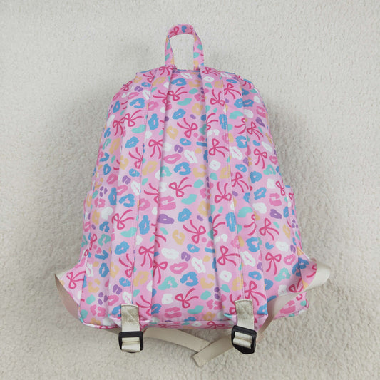 BA0319 Colored Bows Pink Backpack 202508 RTS