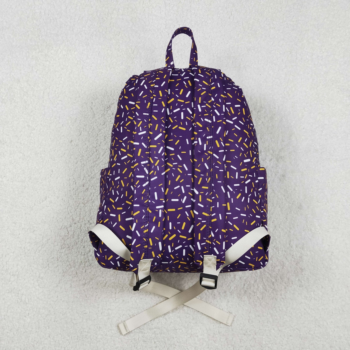 BA0327 Waffle Ice Cream Purple Backpack 202511 RTS