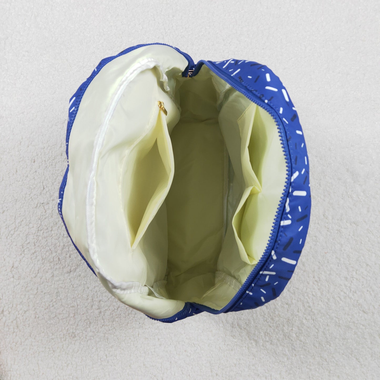 BA0340 Waffle Ice Cream Blue Backpack 202511 RTS