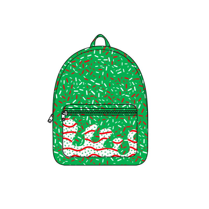 Preorder BA0347 Waffle Ice Cream Green Drip Backpack 202508