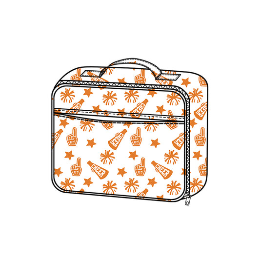 Preorder BA0360 Cheer Fireworks Orange Lunch Bag 202508