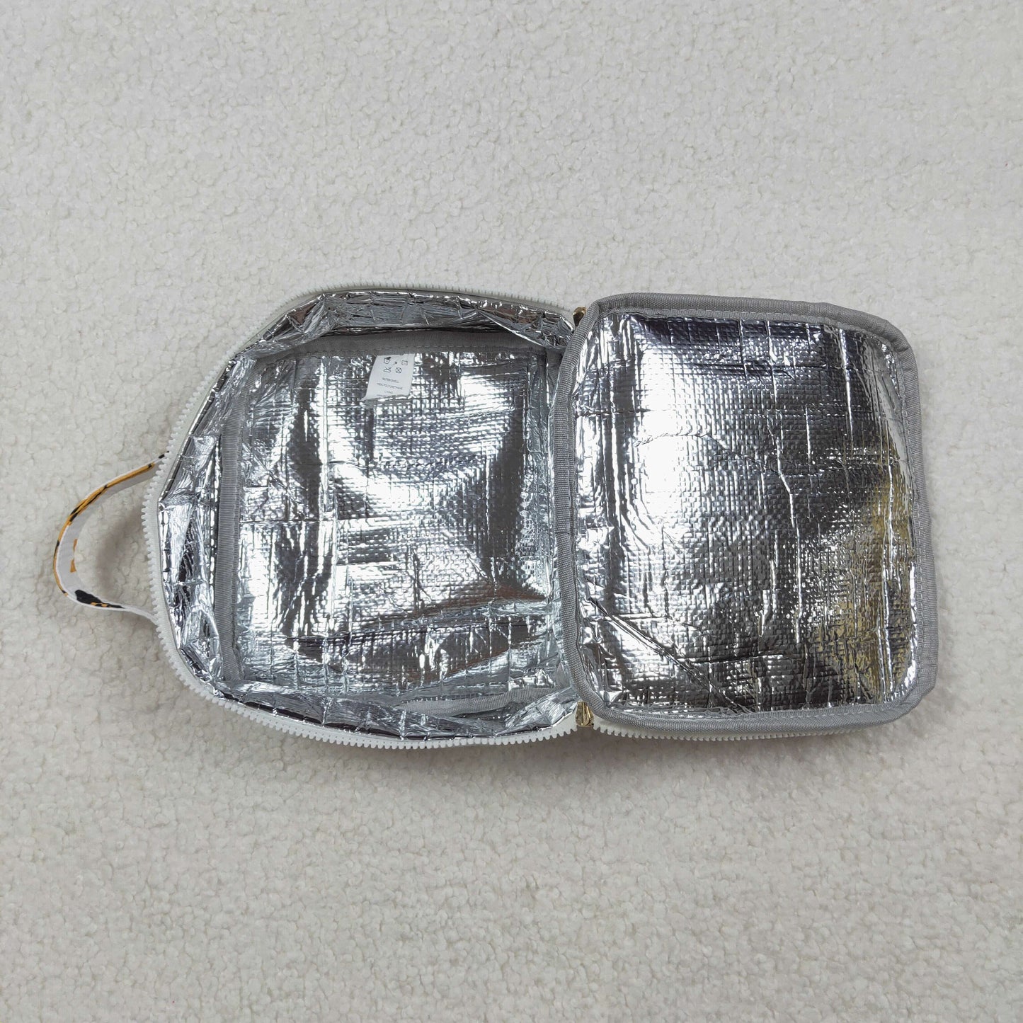 BA0362 Cheer Fireworks Black Golden Lunch Bag 202510 RTS