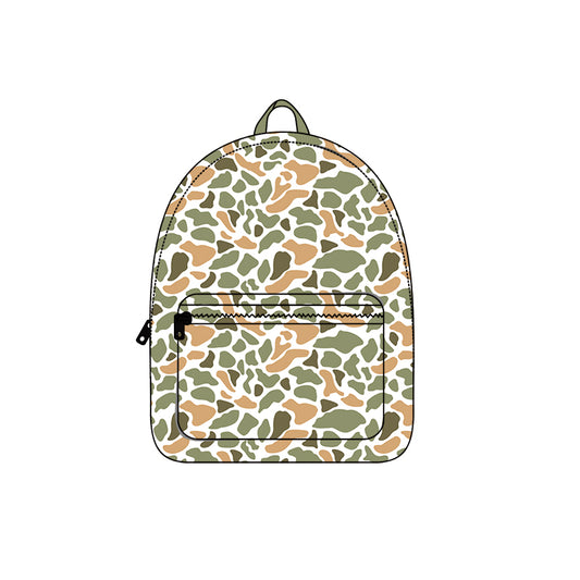 Preorder BA0372 Yellow Green Camouflage Backpack 202508