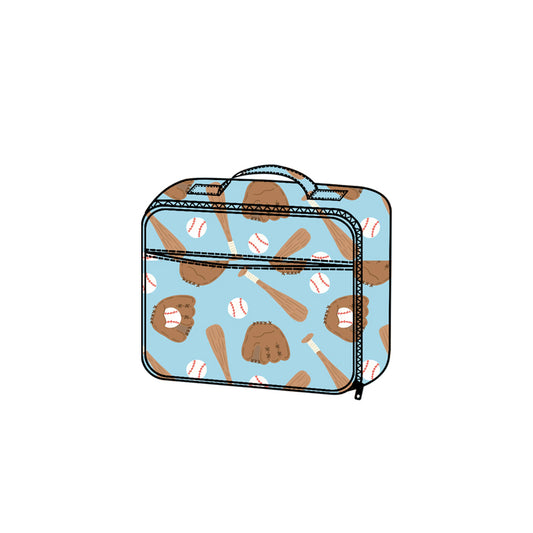 MOQ 8 Preorder BA0381 Baseball Gloves Blue Green Lunch Bag 202509