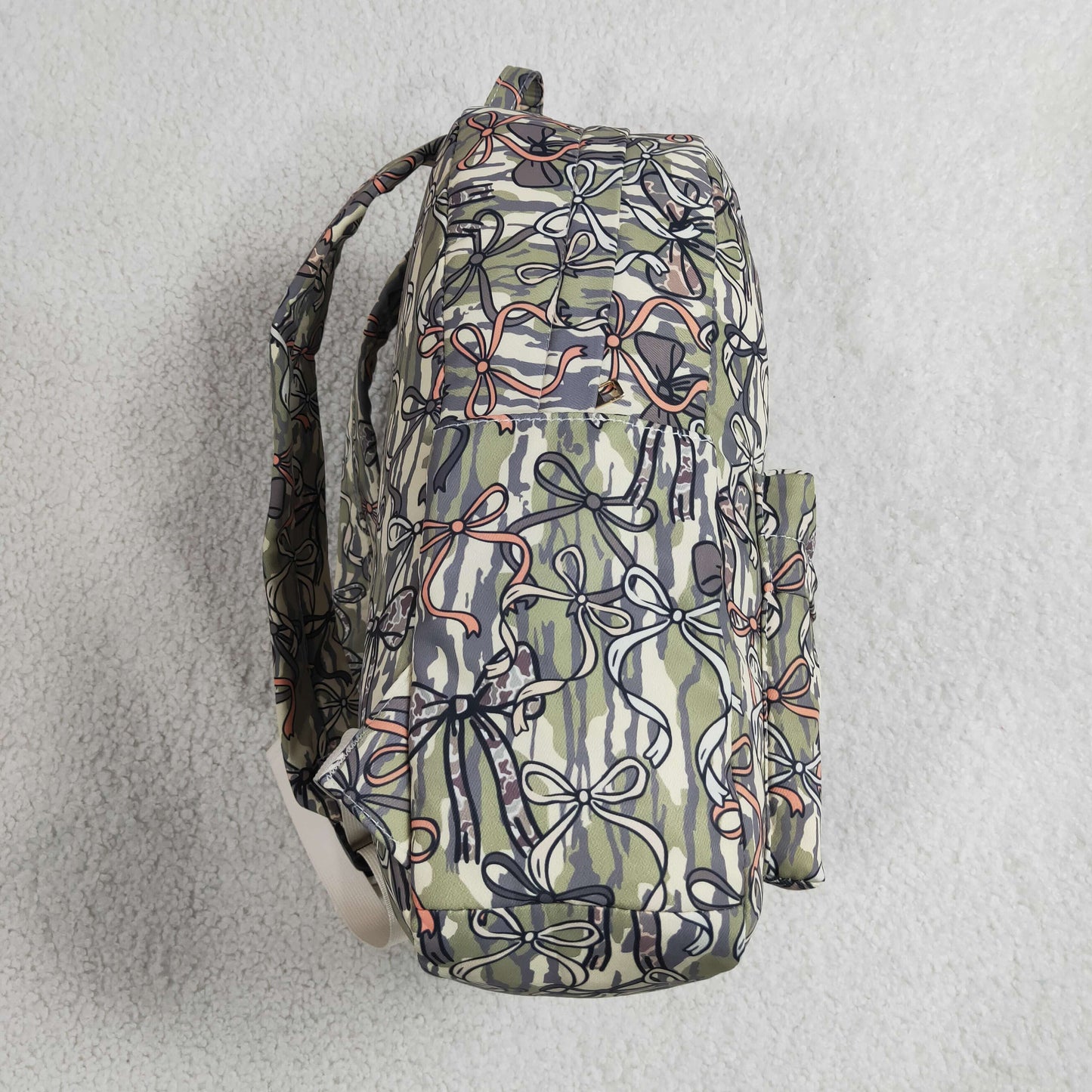 BA0394 Bows Camouflage Army Green Backpack 202606 RTS