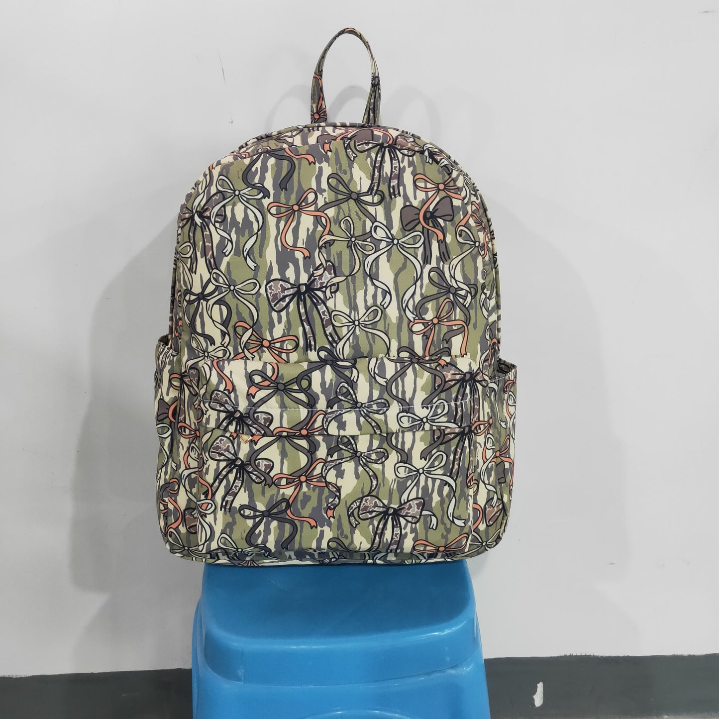 BA0394 Bows Camouflage Army Green Backpack 202606 RTS