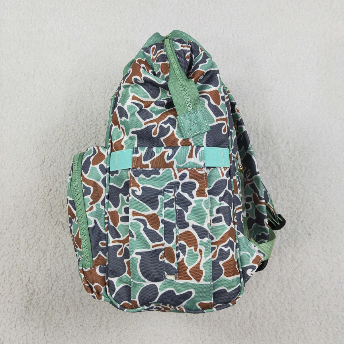BA0404 Hunting Mallard Ducks Camo Diaper Bag Backpack