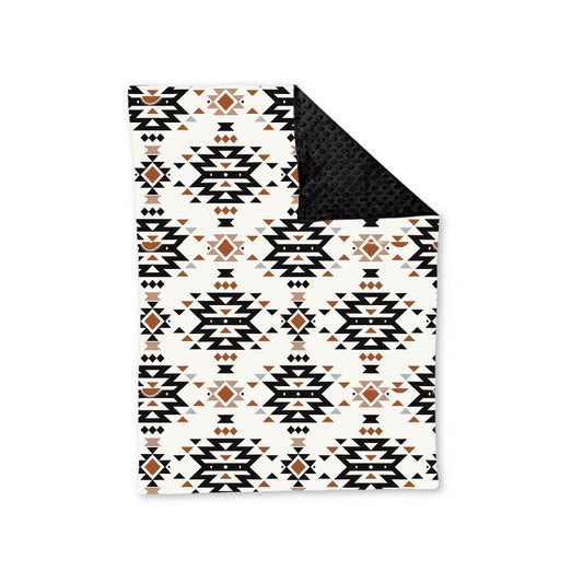 Preorder BL0155 Geometric Rice Black baby blanket High quality wholesale