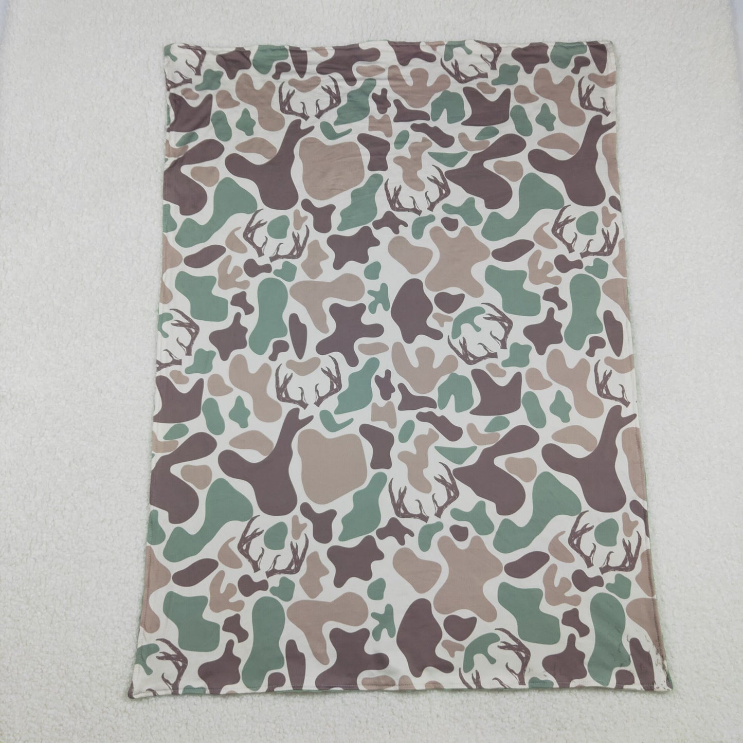 BL0226 Deer Hunting Green Camouflage Baby Blankets 29-43 inches  202511 RTS