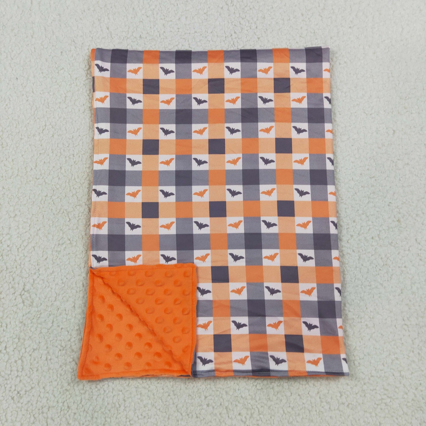 RTS BL0264 baby blanket baby blanket minky blanket bats halloween blanket