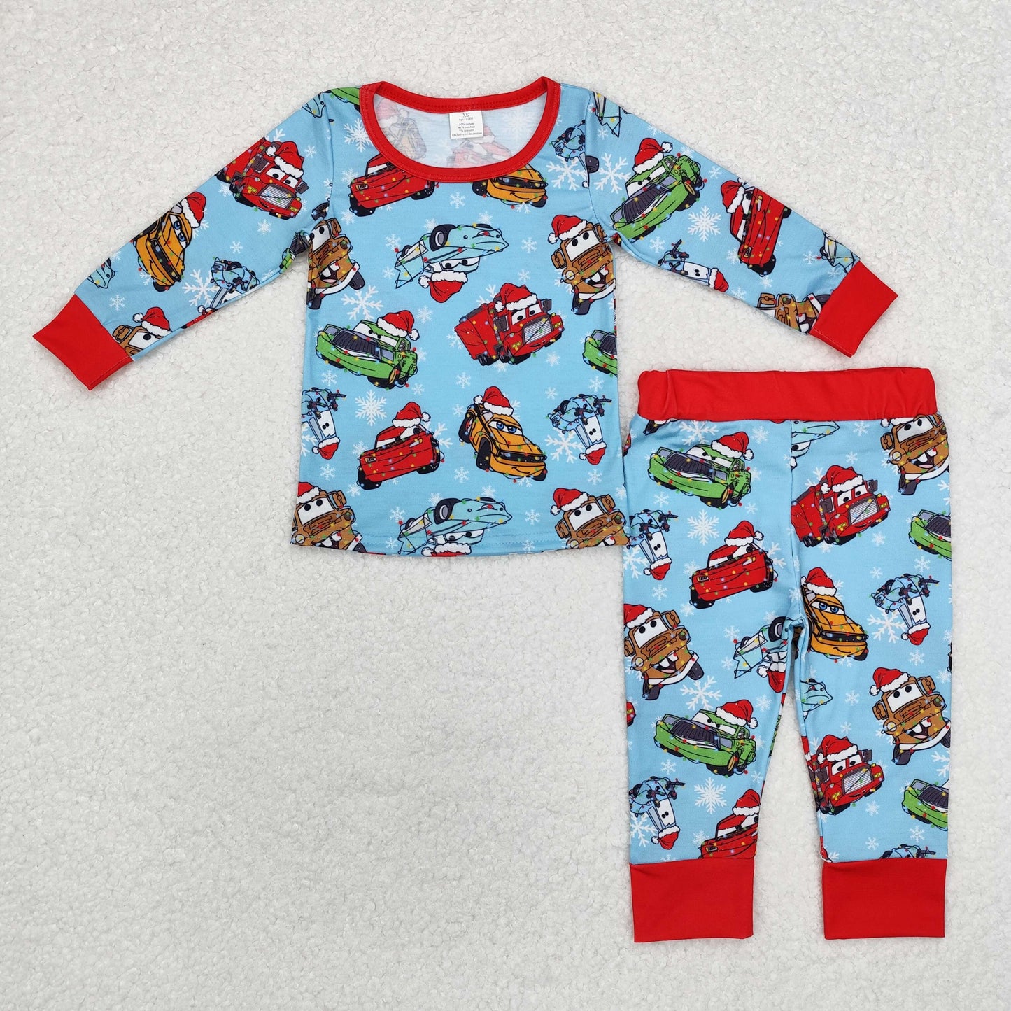 BLP0776 Modal Christmas cartoon Toy Story long sleeve pantsuit