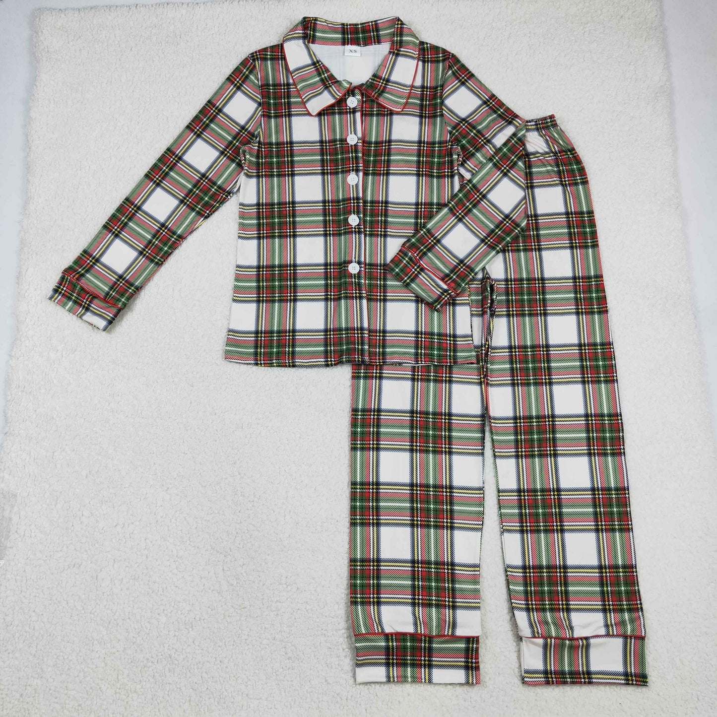 Sibling Matching Clothes Christmas Family Boutique Pajama Set 202511 RTS