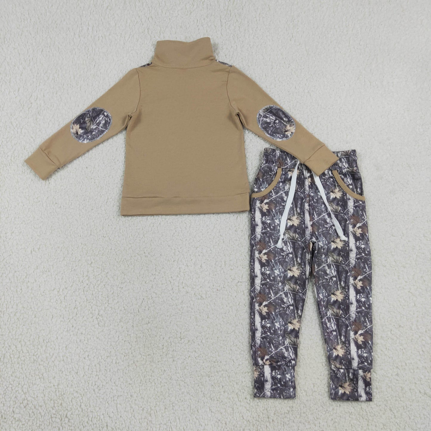 BLP1446 Hunting Camo Pullover Kids Boys Outfits