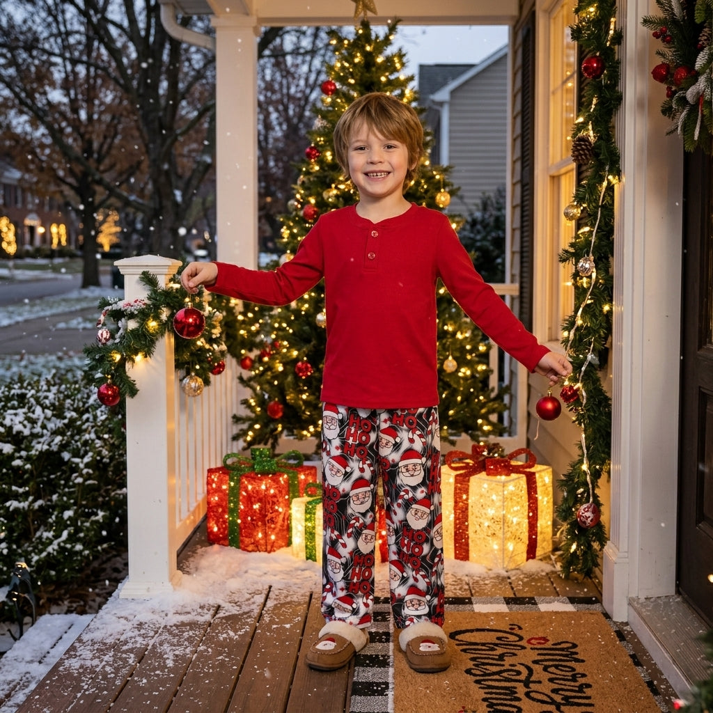 BLP1513 Christmas Santa HOHOHO Boys Set 202609 RTS