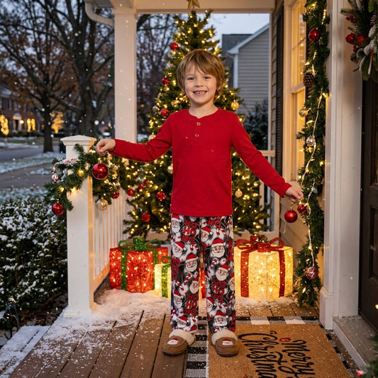 BLP1513 Christmas Santa HOHOHO Boys Set 202609 RTS