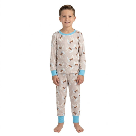 BLP1535 Nativity Jesus Pray Boys Pajamas Outfits